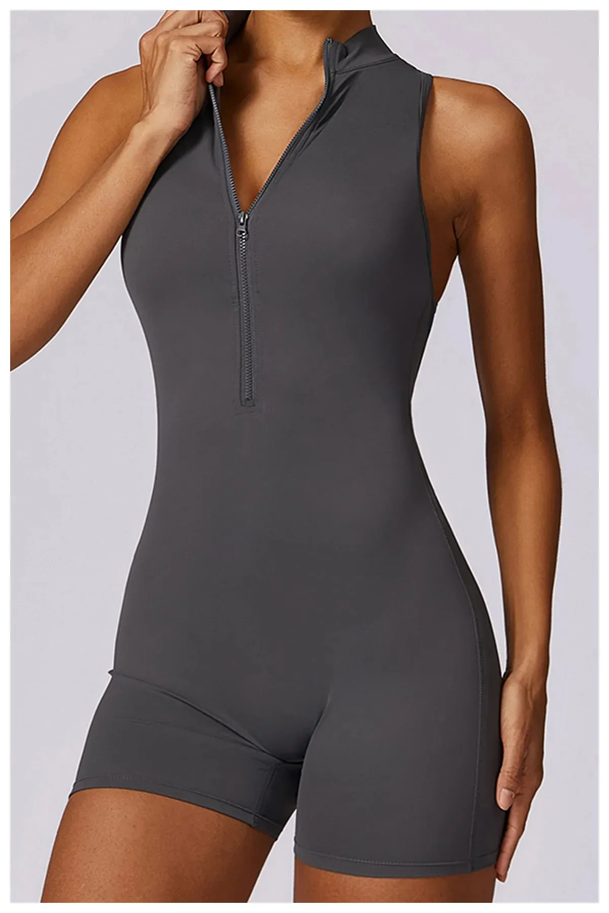 V-Back Scrunch Sport Romper