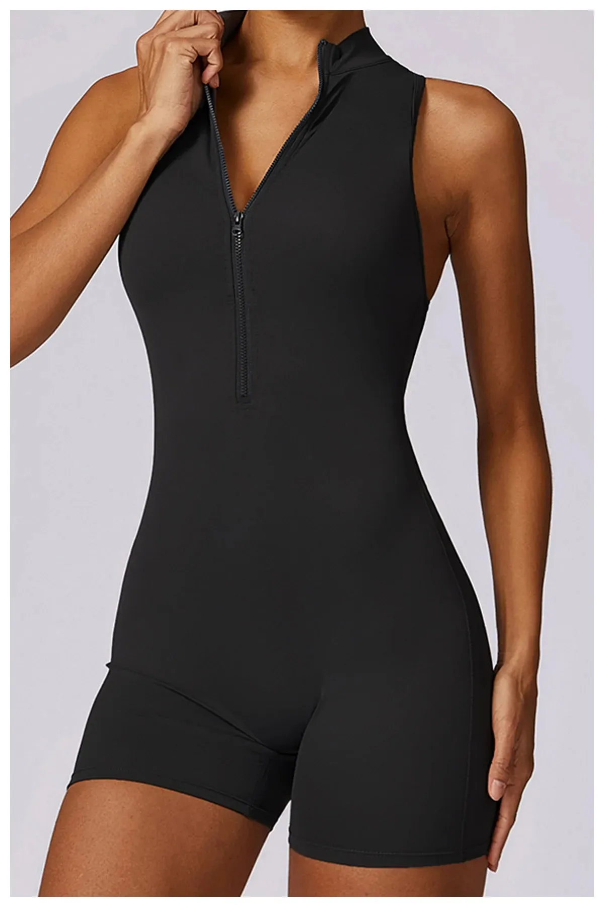 V-Back Scrunch Sport Romper
