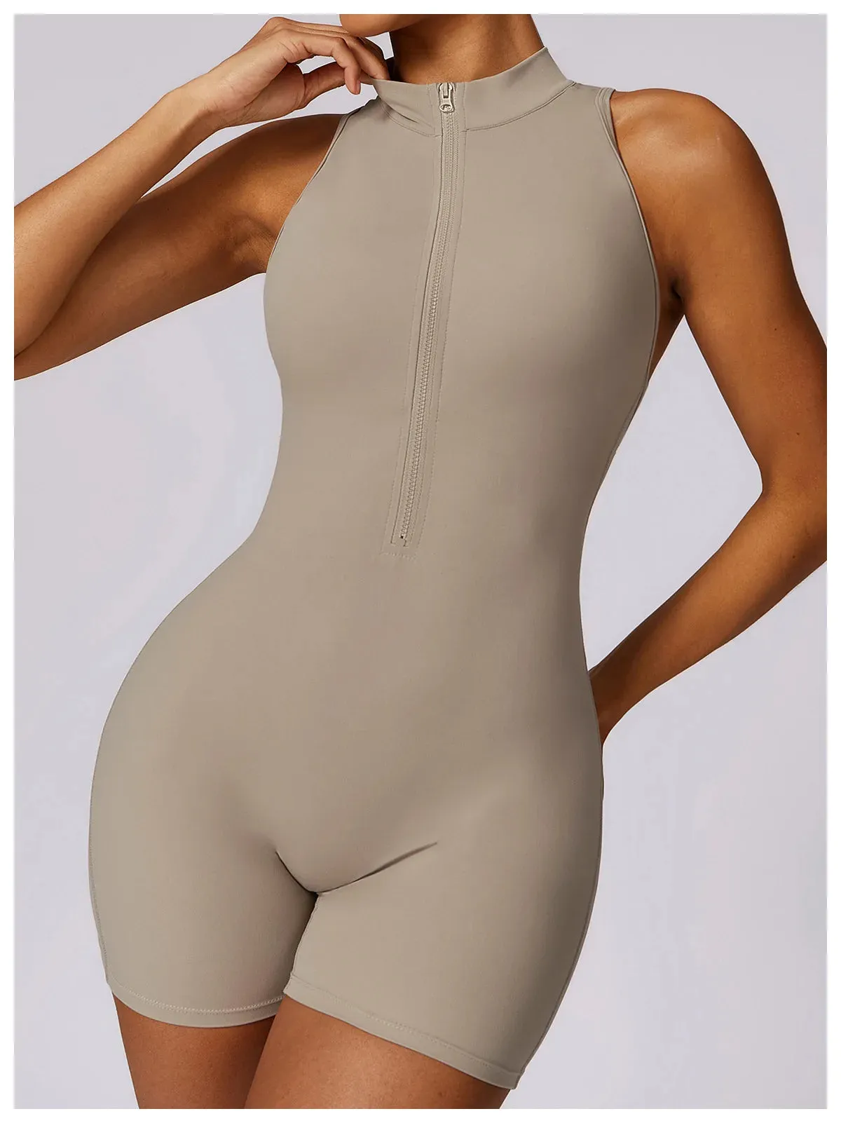 V-Back Scrunch Sport Romper