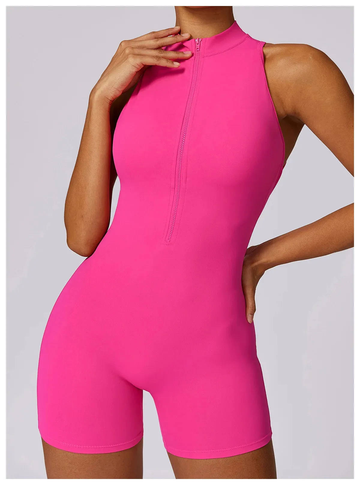 V-Back Scrunch Sport Romper