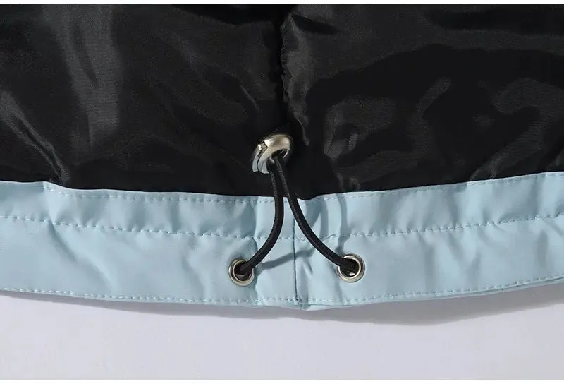 Women Men Ski Jacket Outdoor Hooded Snow Coat
