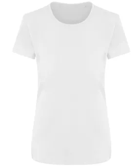 Womens Ambaro recycled sports tee | Arctic White