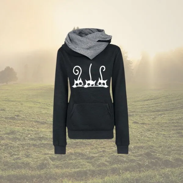 women's long sleeve hoodie