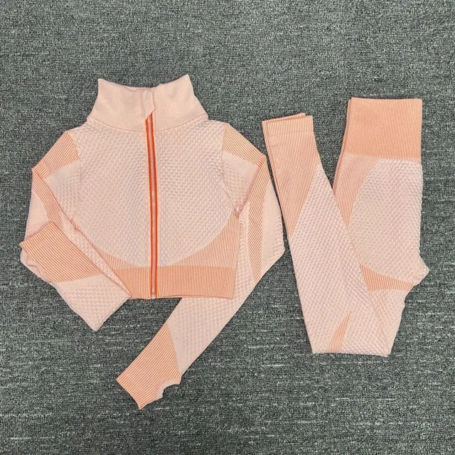 Workout Yoga Sets Female Sport Gym Suit