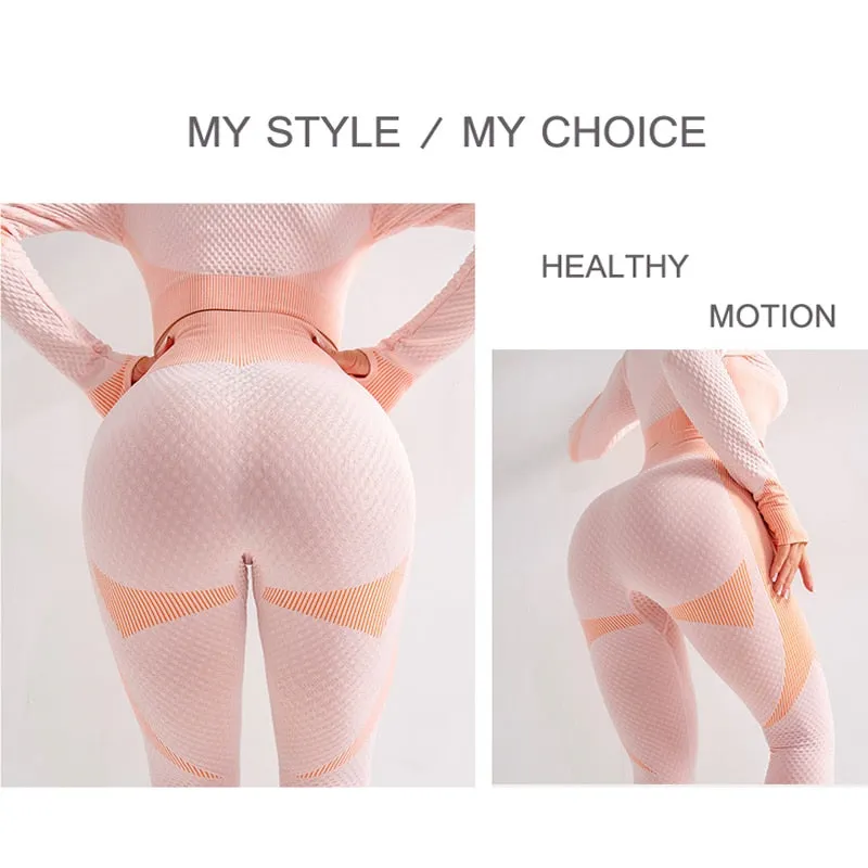 Workout Yoga Sets Female Sport Gym Suit