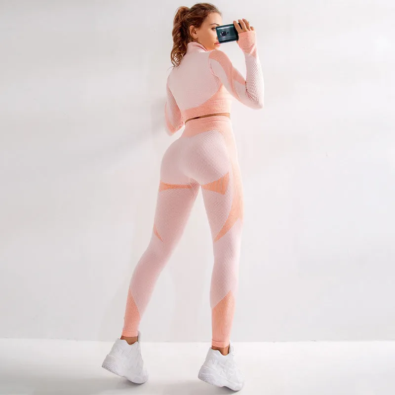 Workout Yoga Sets Female Sport Gym Suit