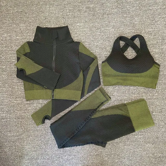Workout Yoga Sets Female Sport Gym Suit