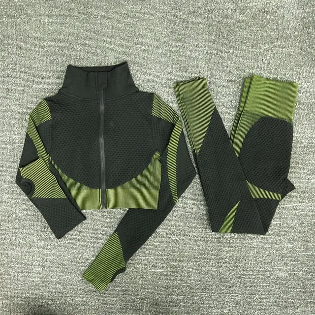 Workout Yoga Sets Female Sport Gym Suit