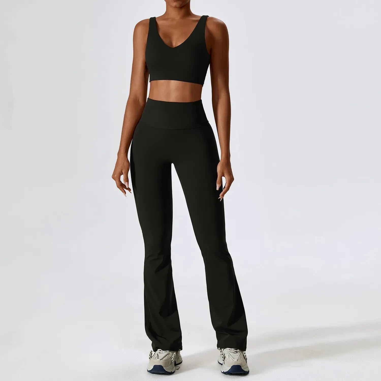 Yoga Set 2 PCS Seamless Women Sportswear - Athletic Wear for Fitness
